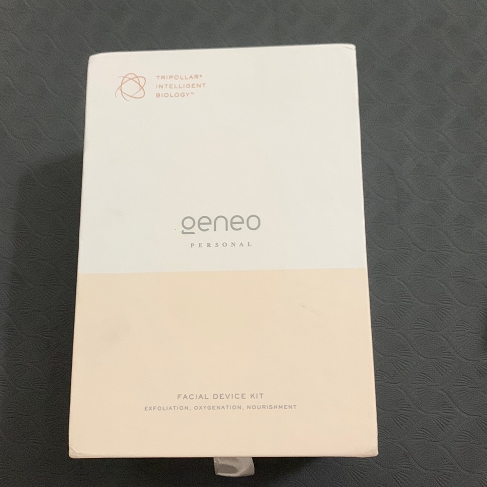 tripollar Geneo personal facial device. Brand new, sealed